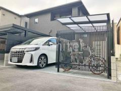 新築シンプル クローズ外構