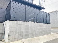 新築シンプル オープン外構