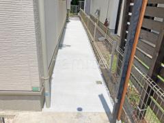 犬走り 土間コンクリート