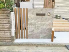 新築シンプル オープン外構
