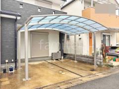 カーポート YKKアリュース横2台