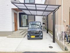 新築シンプル オープン外構