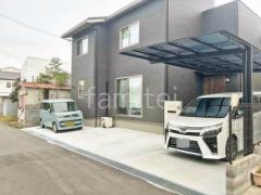 新築シンプル オープン外構