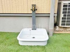水受け カクダイ 水栓パンミカゲ
