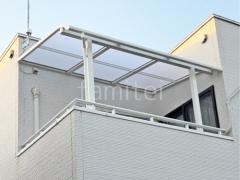 本体色 ホワイト 屋根色 クリアマット