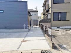 玄関アプローチ 土間コンクリート