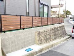 新築シンプル オープン外構